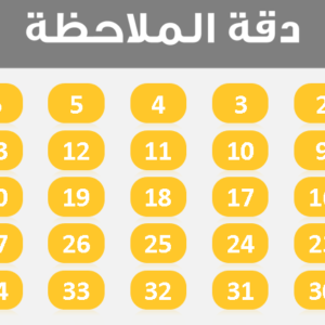 دقة الملاحظة